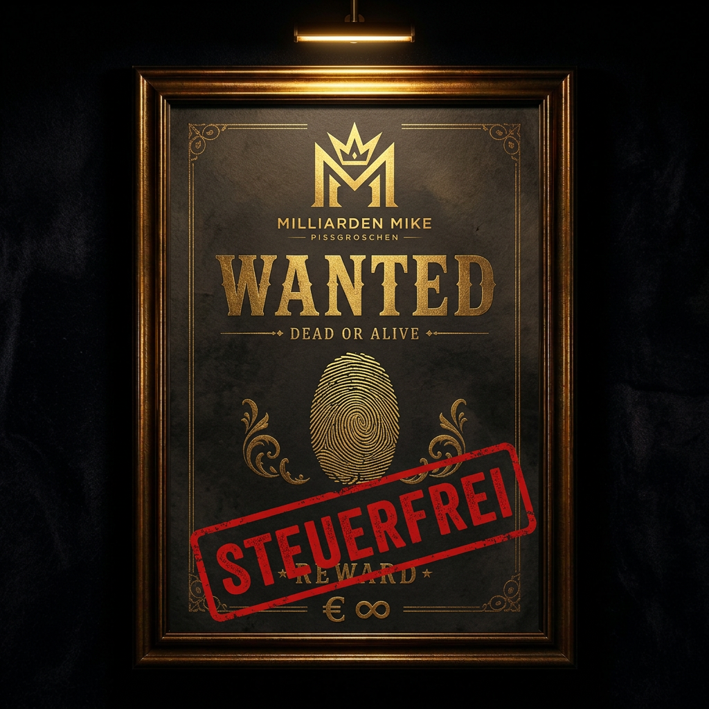 Framed Poster „WANTED"